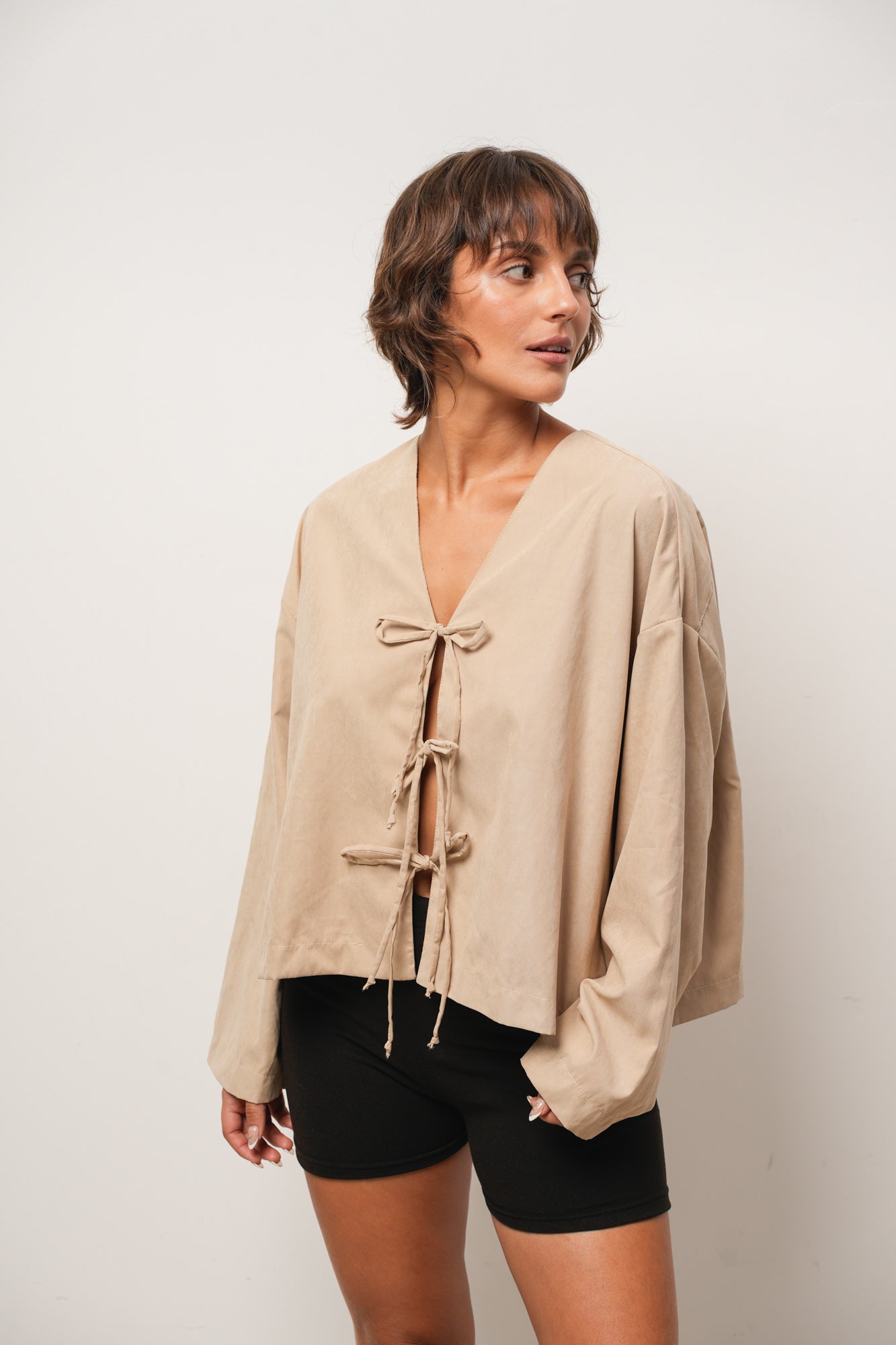 BLUSA BEIGE