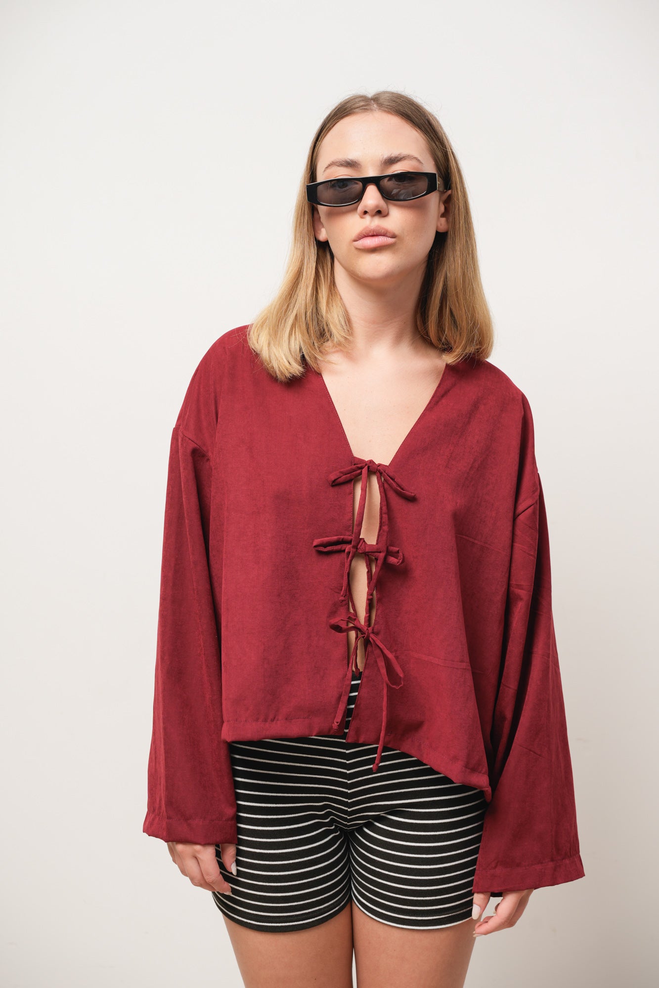 BLUSA BORDO