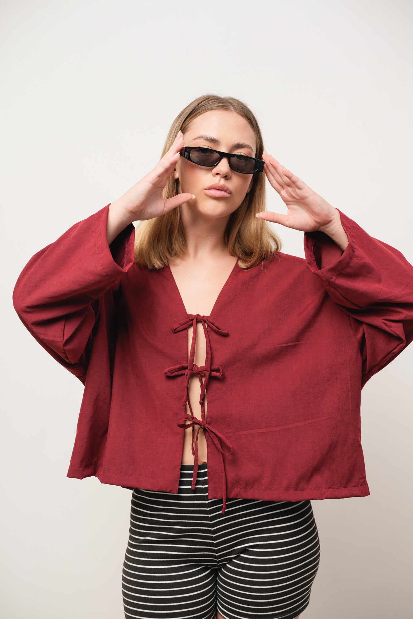BLUSA BORDO